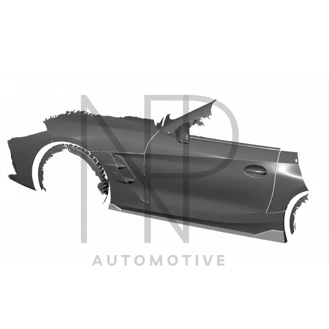 MINIGONNE LATERALI NP STYLE CARBONIO PRE PREG BMW Z4 G29