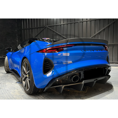 SPOILER POSTERIORE CARBONIO PRE PREG LOTUS EMIRA