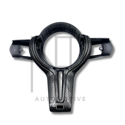 INSERTO VOLANTE M CARBONIO LUCIDO BMW SERIE 1 2 3 4 5 6 7 X