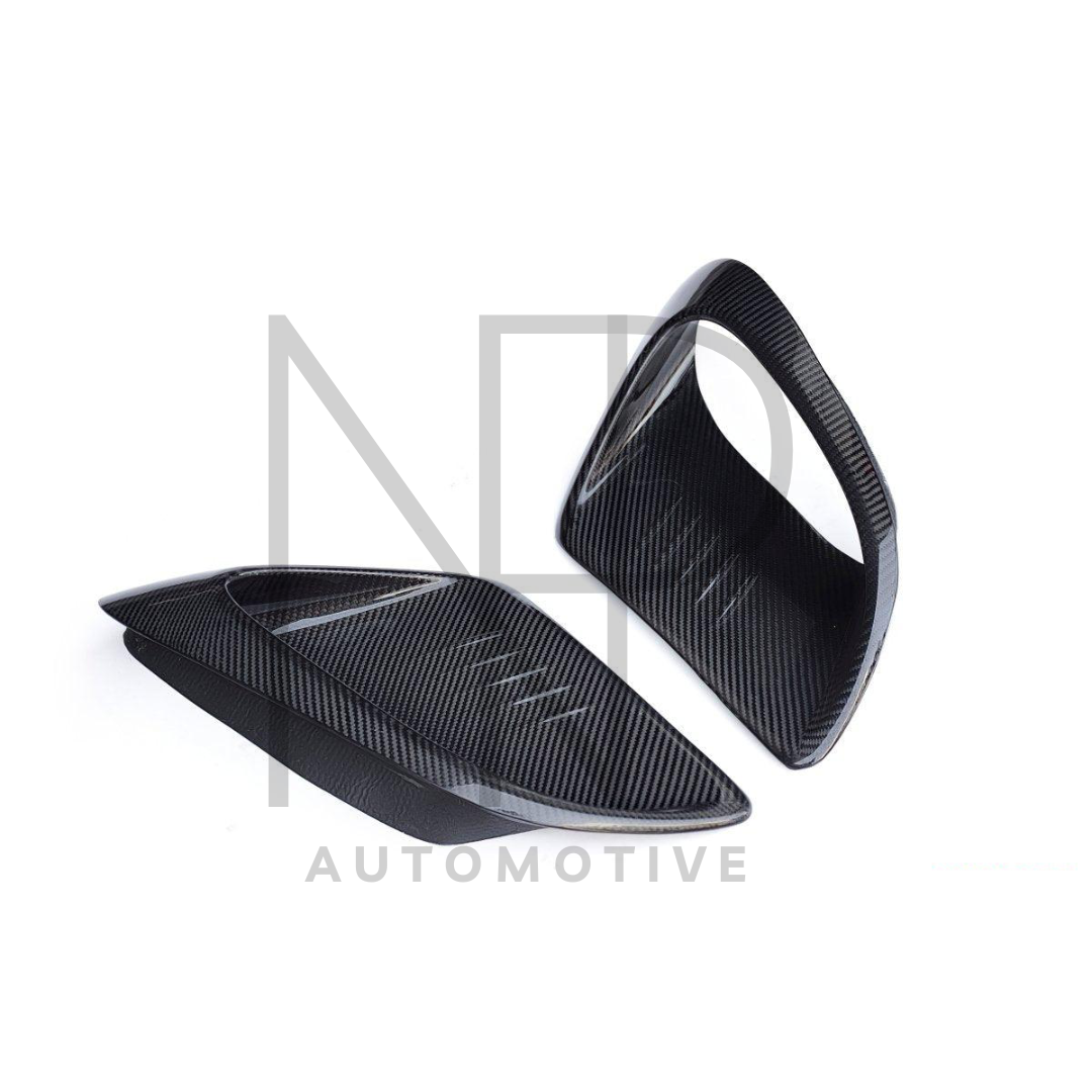 PRESE ARIA LATERALI C STYLE CARBONIO PRE PREG PORSCHE 911 991 TURBO/GT2RS/GT3RS