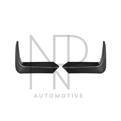 CANARD PARAURTI POSTERIORE CARBONIO PRE PREG BMW M4 F82 F83 M3 F80