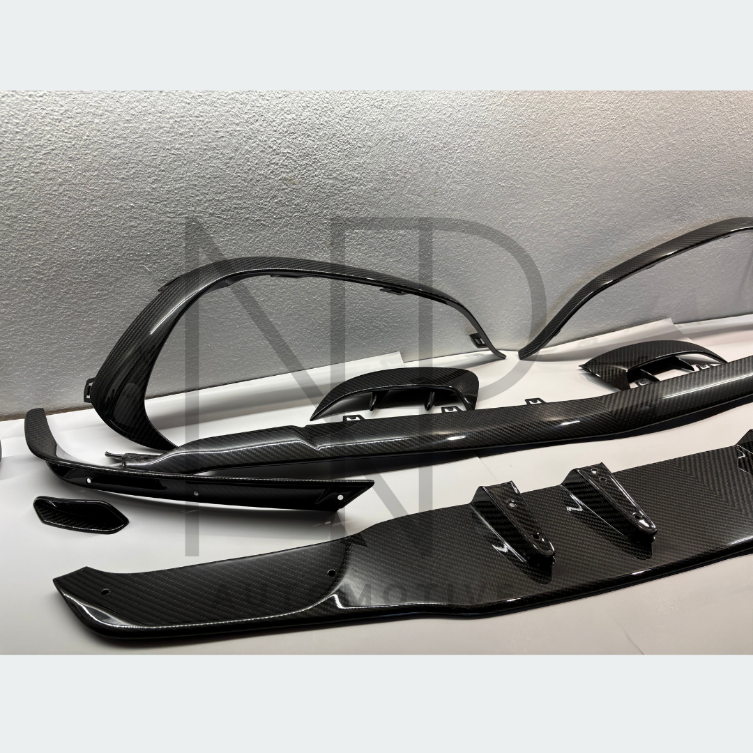 KIT ESTETICO STILE OEM CARBONIO PRE PREG MERCEDES CLASSE A45 AMG W177