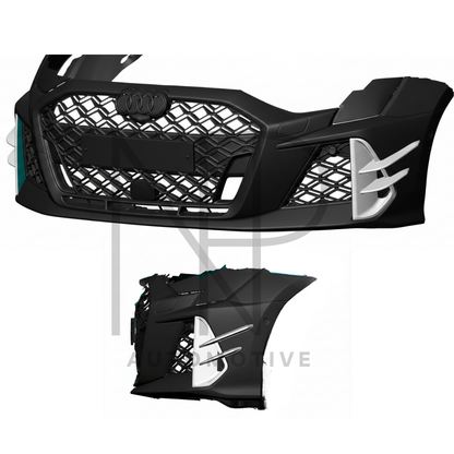 PRESE ARIA ANTERIORI CON CANARD NP STYLE CARBONIO PRE PREG AUDI RS3 8Y RESTYLING
