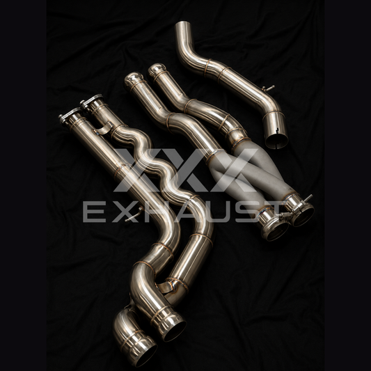 Centrale Mid Pipe Equal Length BMW M3 F80/83 S55 Acciaio Inox