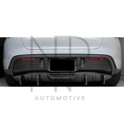 DIFFUSORE AERO PORSCHE TAYCAN FIBRA DI CARBONIO NP STYLE
