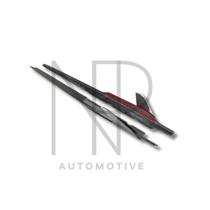 MINIGONNE LATERALI AUDI R8 RESTYLING 2019 FIBRA DI CARBONIO CP STYLE