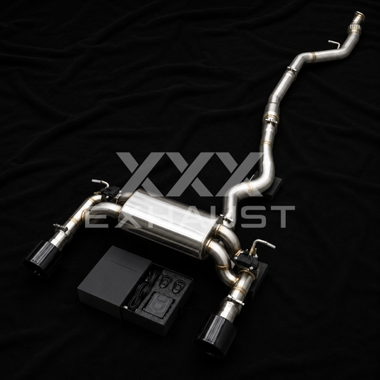 Scarico Catback Valvolato BMW 335i F30 F31 N55 Acciaio Inox