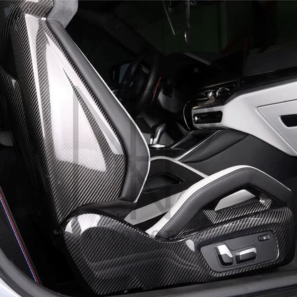 COVER LATERALI SEDILI IN CARBONIO PRE PREG PER BMW M2 M3 M4 G8X