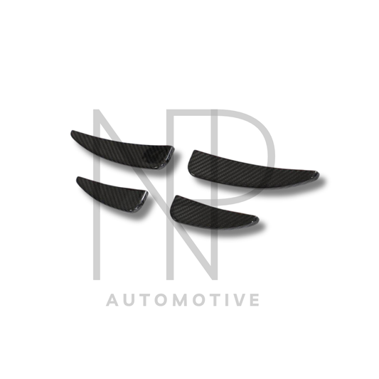 CANARD ANTERIORI AUDI R8 RESTYLING 2019 FIBRA DI CARBONIO CP STYLE