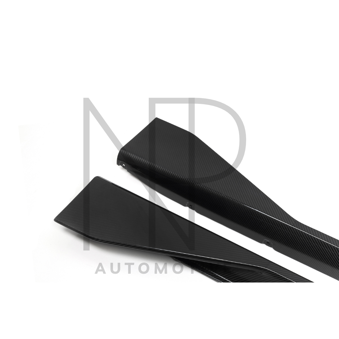 MINIGONNE LATERALI CARBONIO BMW M4 G82 G83 M PERFORMANCE DRY PRE PREG