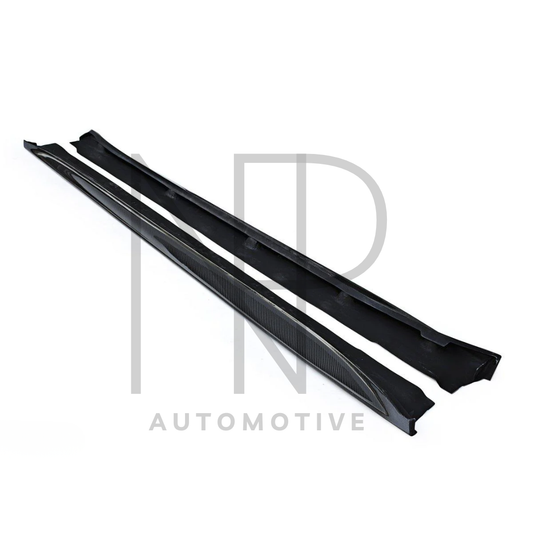 MINIGONNE LATERALI C STYLE CARBONIO PRE PREG PORSCHE 911 991 TURBO/GT2RS/GT3RS
