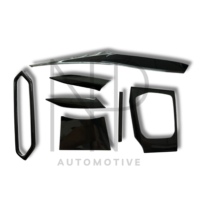 KIT 7 PZ COVER INTERNI CARBONIO PRE PREG BMW M2 G87 SERIE 2 G42