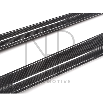 MINIGONNE LATERALI STILE M PERF CARBONIO PRE PREG BMW SERIE 3 G20 G21