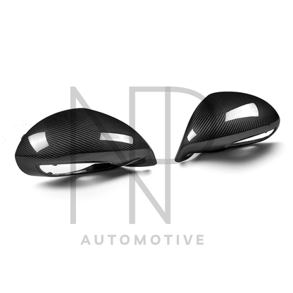 CALOTTE SPECCHIETTI CARBONIO PRE PREG PORSCHE CARRERA 911 991 GT3 RS GT2 RS CAYMAN 981 GT4