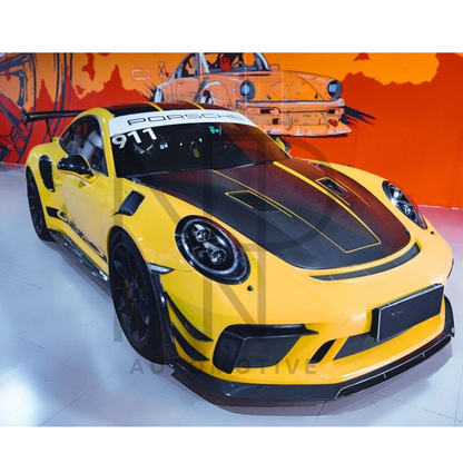 CANARD ANTERIORI C STYLE CARBONIO PRE PREG PORSCHE 911 GT3RS 991.2