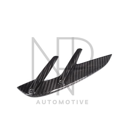 COPERTURA LOGHI LATERALI PARAFANGHI CARBONIO BMW M3 G80 G81 DRY PRE PREG