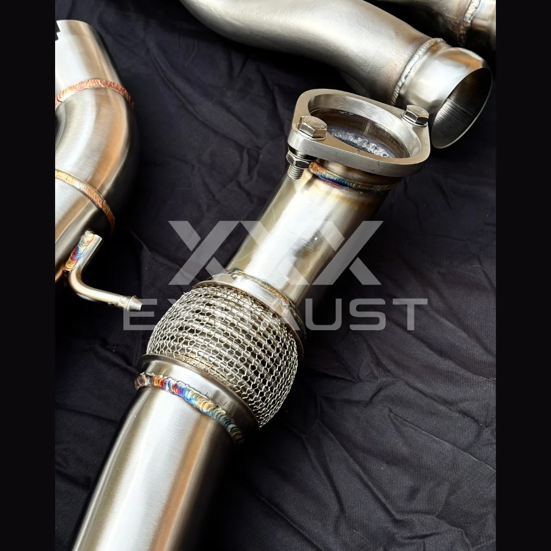 Catback BMW M3 G80 G81 Equal Length Z-Pipe OPF Delete Valvolato