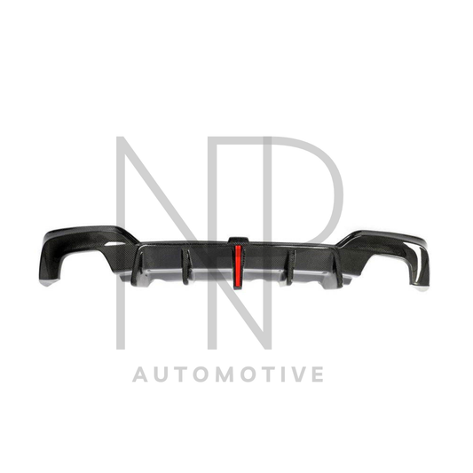 DIFFUSORE POSTERIORE NP STYLE CARBONIO PRE PREG BMW SERIE 3 G20 G21