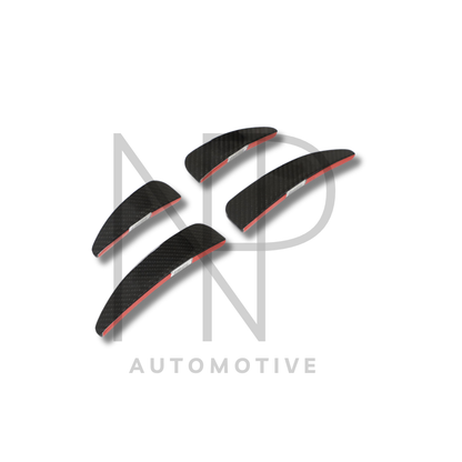 CANARD ANTERIORI AUDI R8 RESTYLING 2019 FIBRA DI CARBONIO CP STYLE