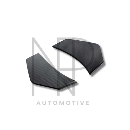 CANARD POSTERIORI LATERALI AUDI R8 RESTYLING 2019 FIBRA DI CARBONIO STILE GT