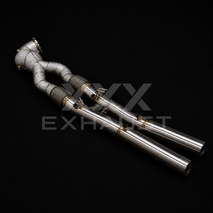 Downpipe Audi RS3 8Y 2.5 TFSI OPF/GPF Delete Performance Inox