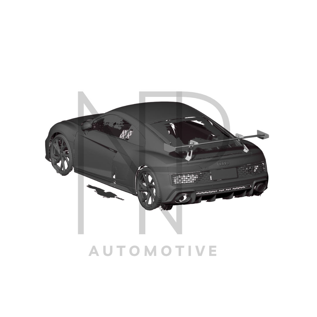 SPOILER POSTERIORE AUDI R8 RESTYLING 2019 FIBRA DI CARBONIO STILE GT