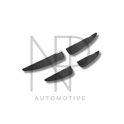CANARD ANTERIORI AUDI R8 RESTYLING 2019 FIBRA DI CARBONIO CP STYLE